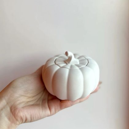 Pumpkin Shape Decorative Candle