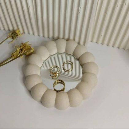 Bubble Round Jewelry Tray